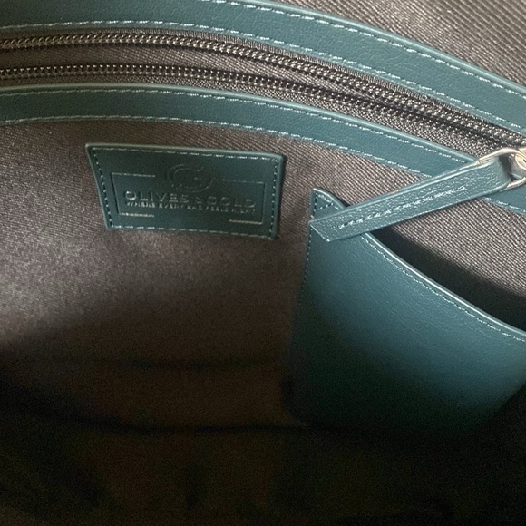 Olives & Gold Vegan Leather work bag - Picture 3 of 5